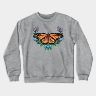 Monarch Butterfly Crewneck Sweatshirt